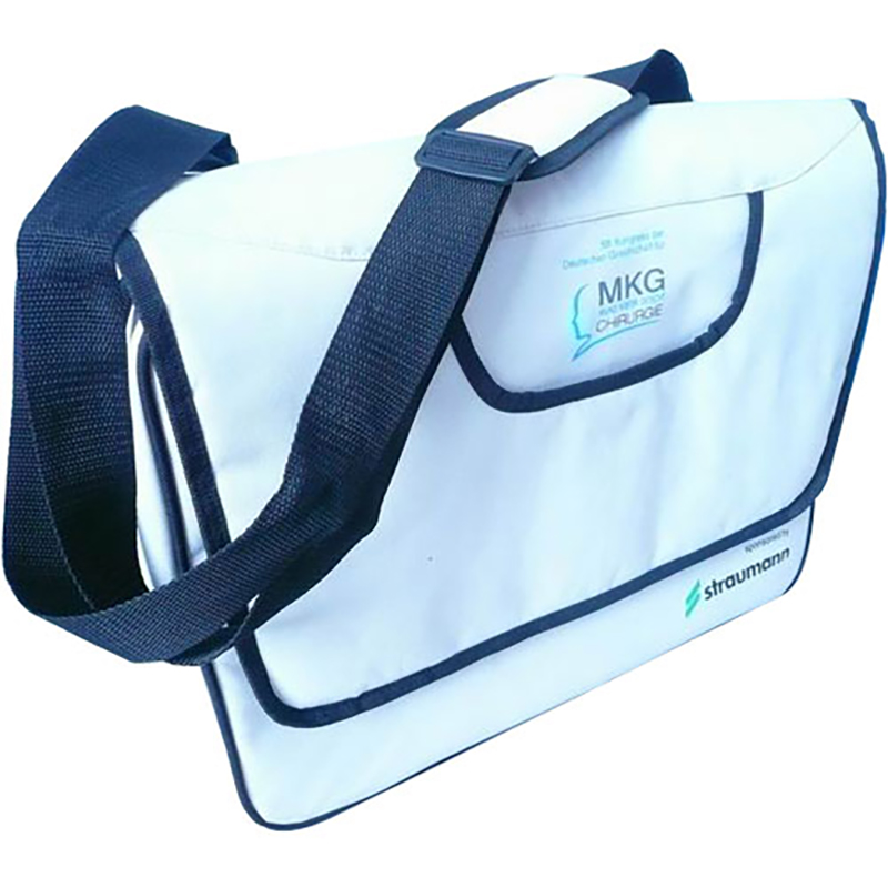 Custom Logo OEM Office Shoulder Messenger Bag | Waterproof Polyester 15.6 Inch Laptop Briefcase Bag