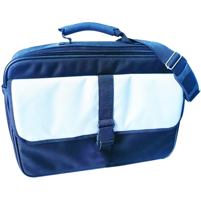 Front Two Pocket Design Briefcase With PVC Comfortable Handle