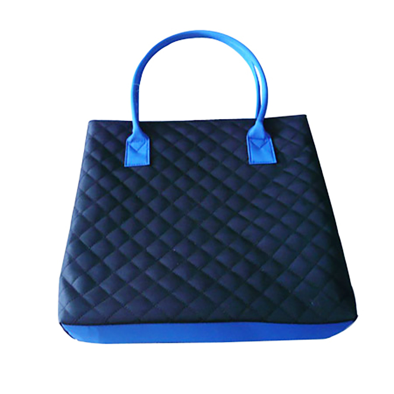 Fashion Quilted Women Tote Bags Handbags | Designer Padded Handbag | Plaid Tote Bag with PU Handle