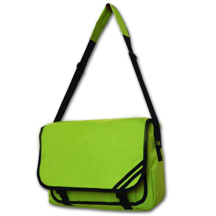 Redesigned Popular Messenger Bag with Smartphone Pocket and iPad/Notebook Compartment