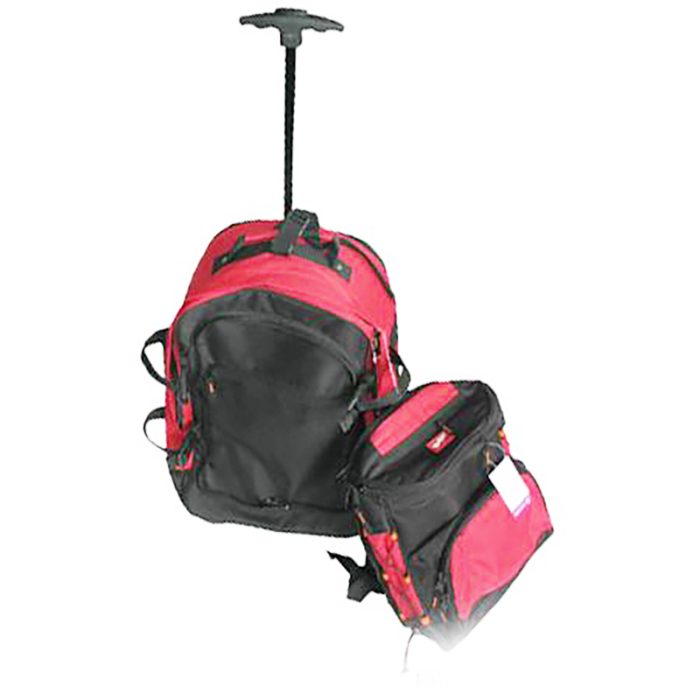 Trollery Rolling carry-on backpack kit