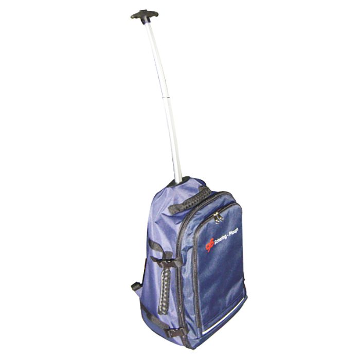 Travel backpack with wheels